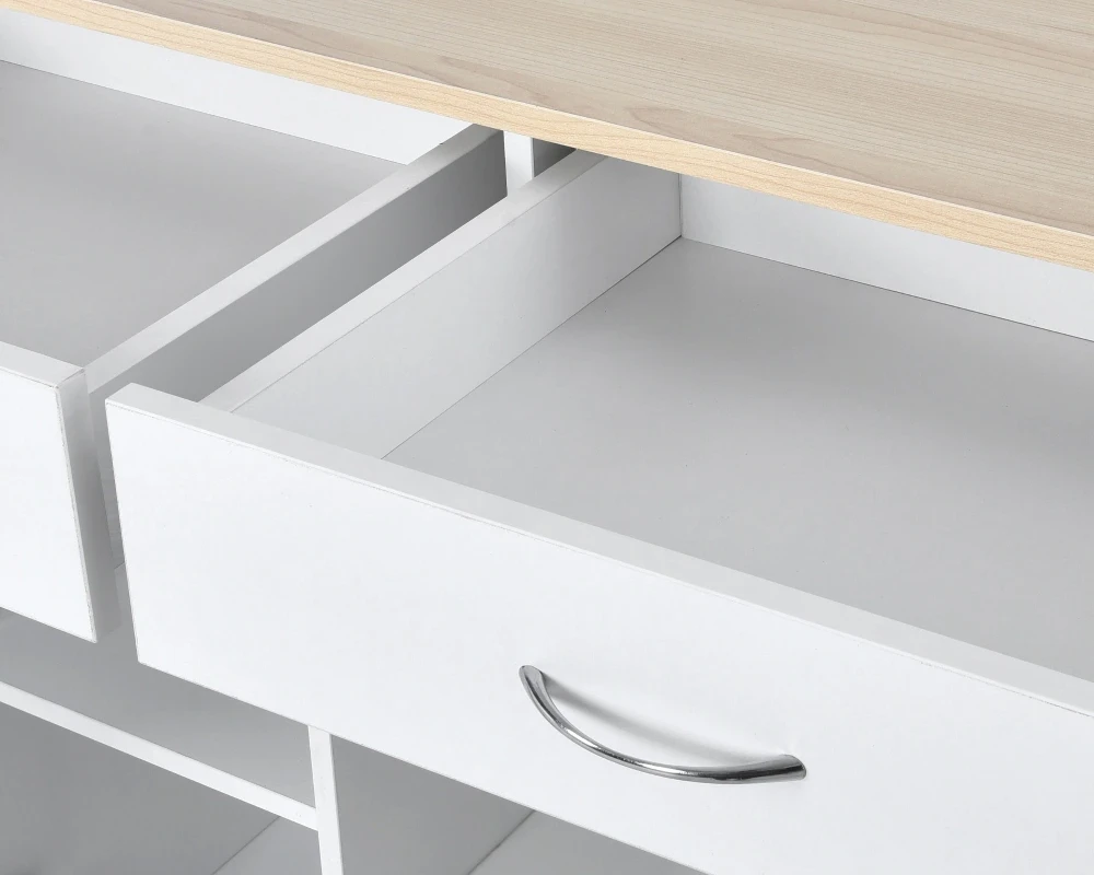 kitchen storage rolling cart